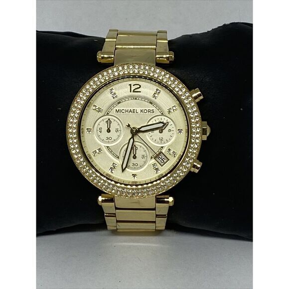 Michael Kors Parker MK5354 Womens Stainless Steel Analog Dial Quartz Watch MP731 - Picture 1 of 12